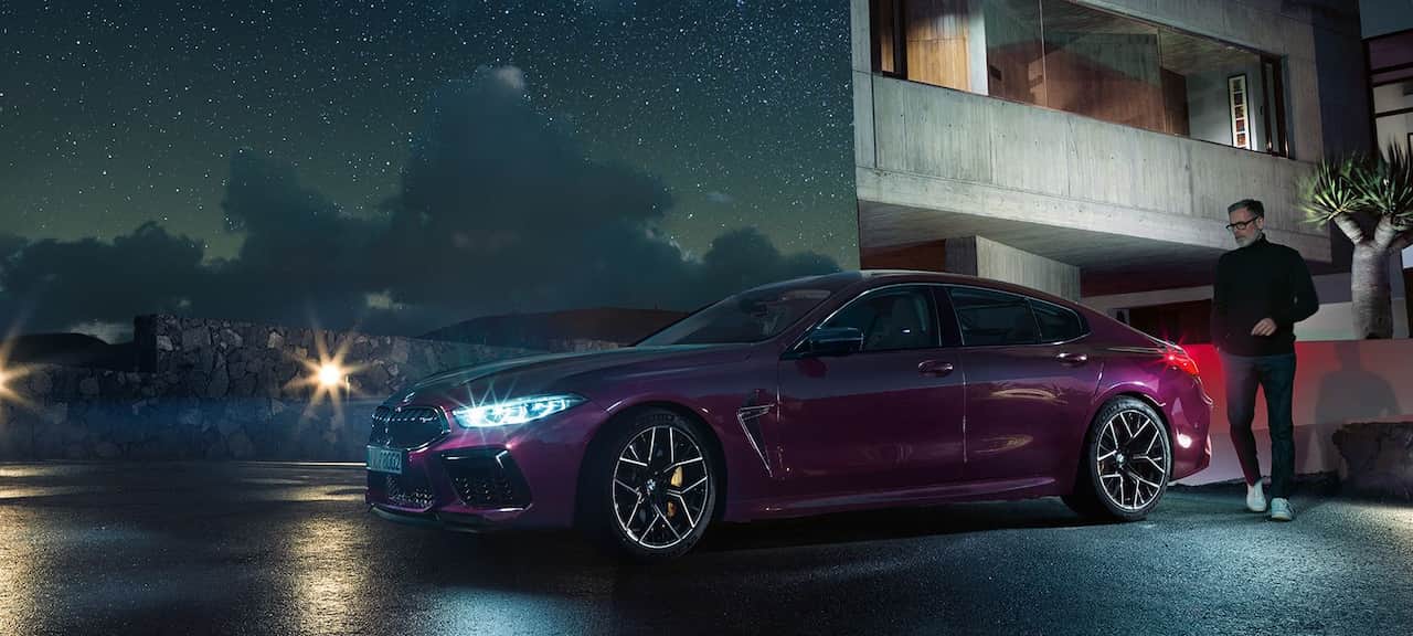Présentation du modèle M8 Competition Gran Coupé